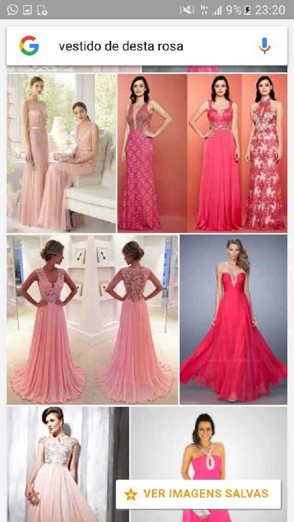 Cor vestido madrinhas - 2