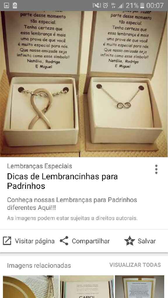 Convite dos padrinhos e madrinhas - 6
