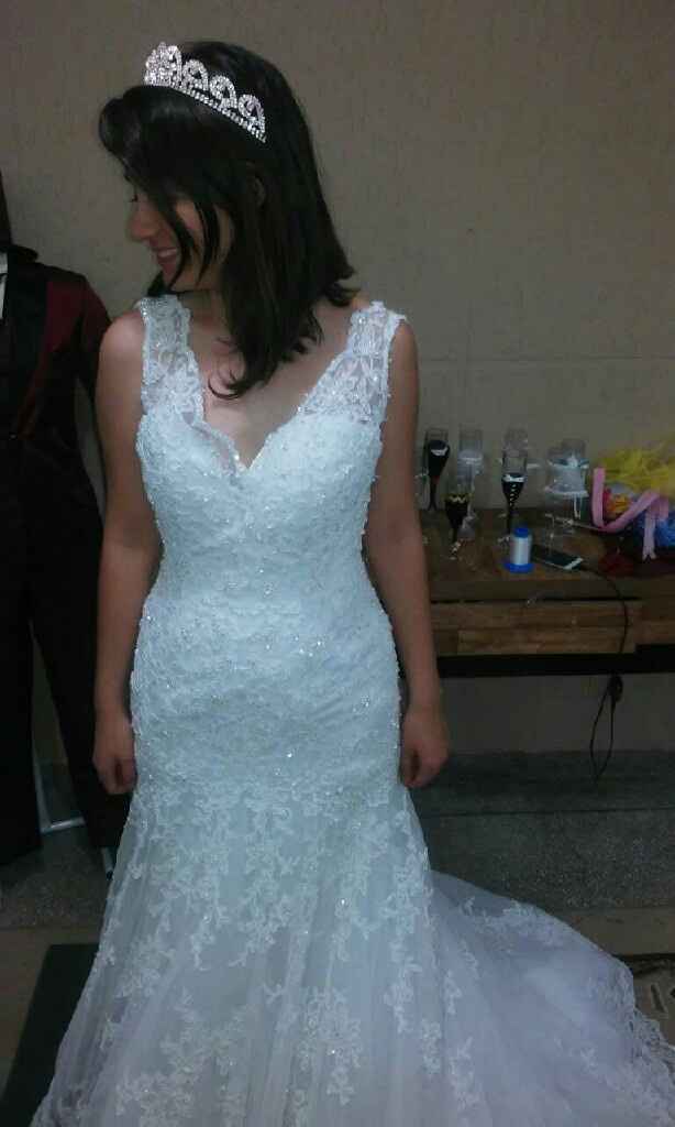Primeira prova de vestidos - 1
