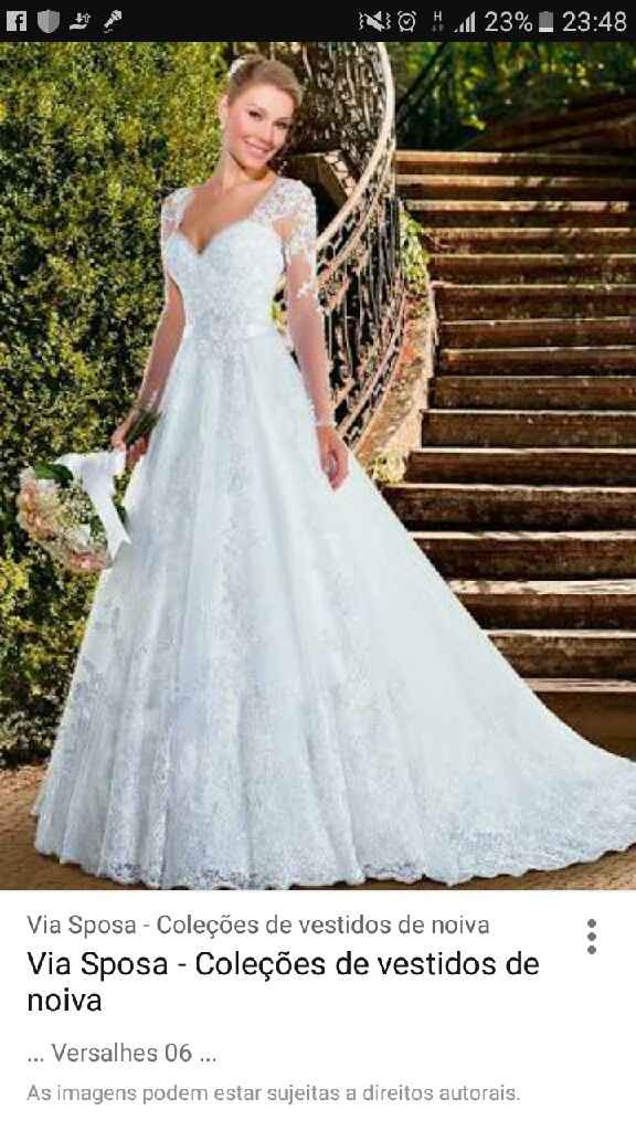 Sobre o vestido: modelo princesa ou sereia ? - 2