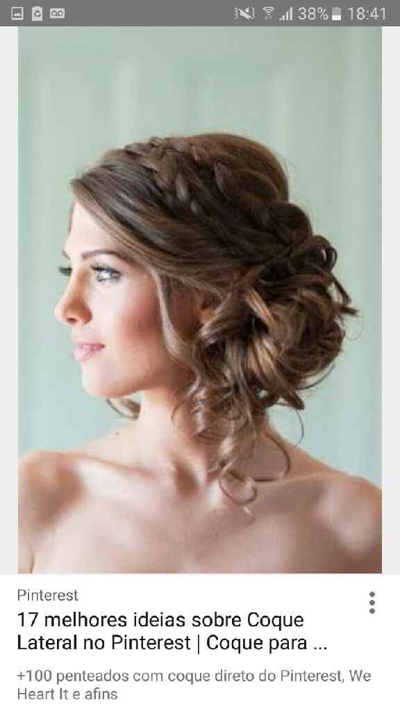 Cabelo preso ou solto? - 1
