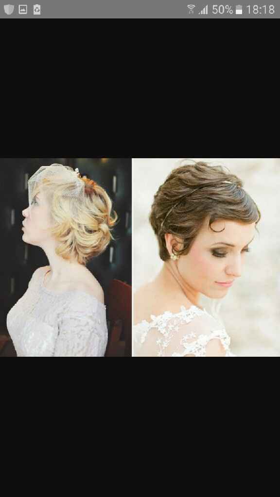 Ajuda para penteados com cabelo curto - 2