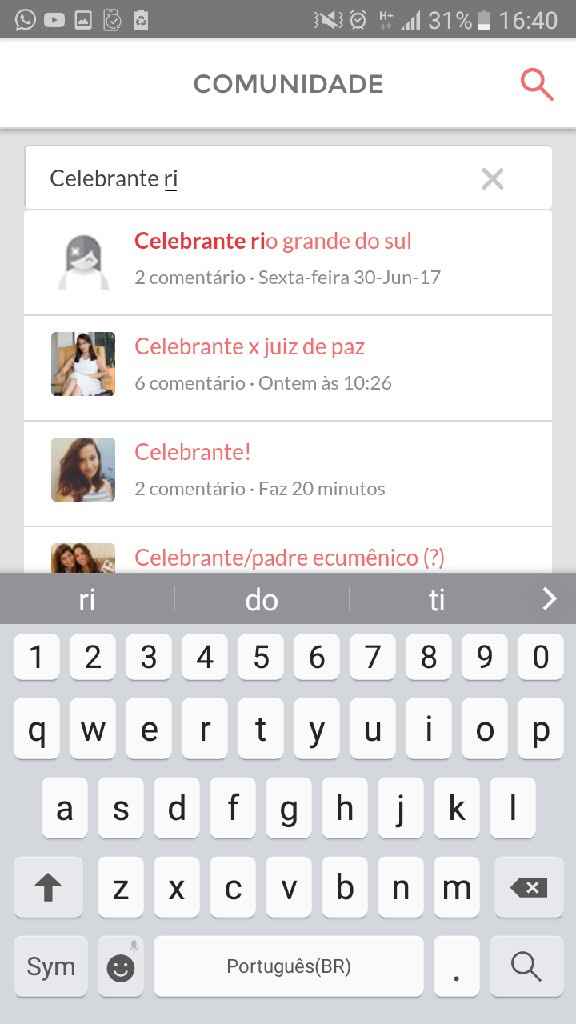 Celebrante rio grande do sul - 2