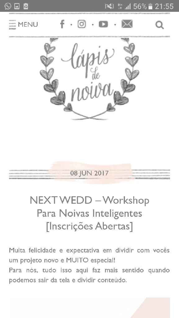 Next wedd-workshop para noivas (sp) - 1