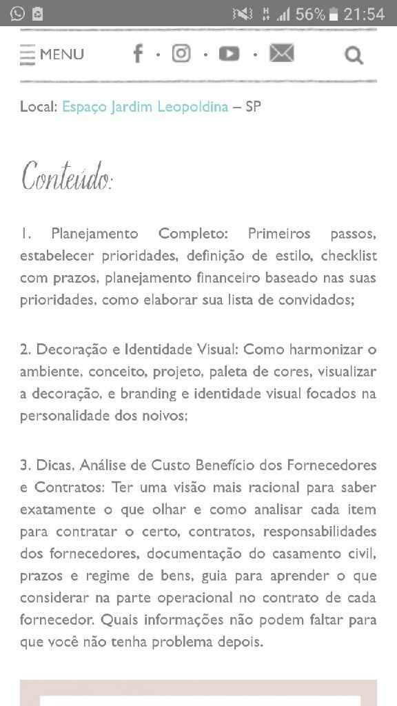Next wedd-workshop para noivas (sp) - 2