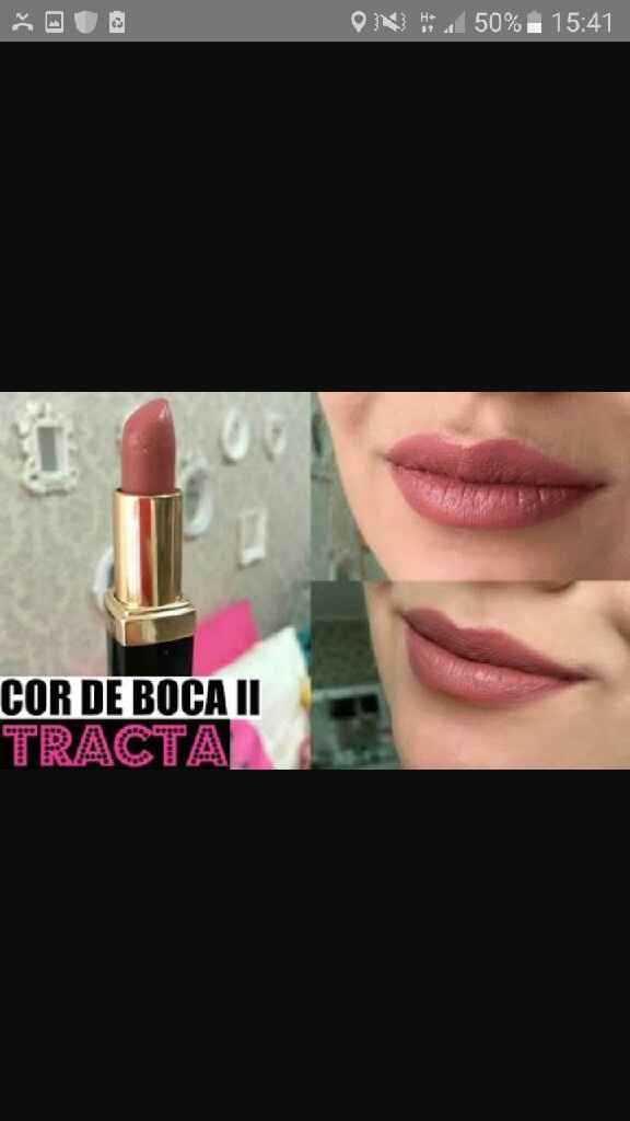 Qual a cor do seu batom? 💄 - 1