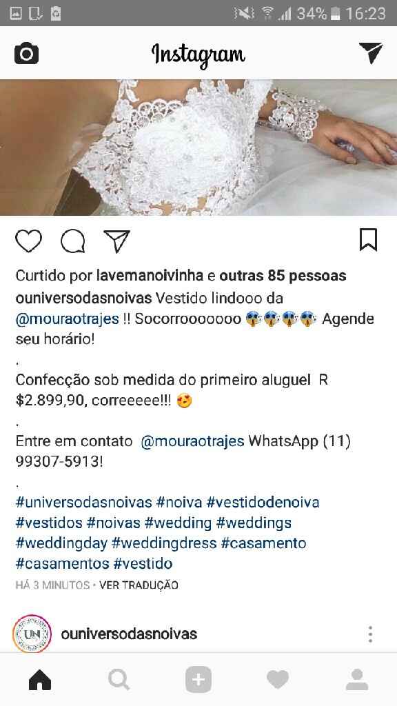  Para as noivas de Sp- vestido - 1