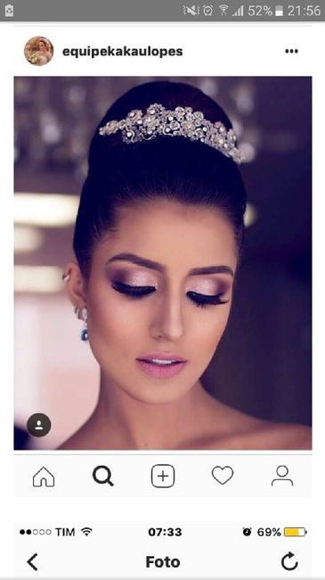 Noiva com glitter e batom vermelho! - minha inspiração de make para o grande dia! - 1