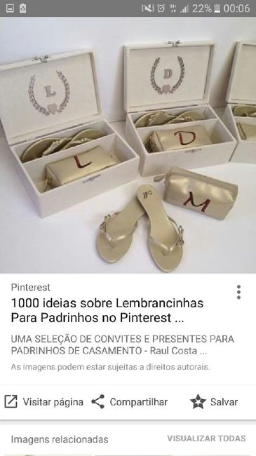 Convite para madrinhas e padrinhos - 2