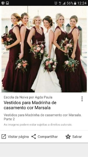 Inspiração de vestido para as madrinhas - 1