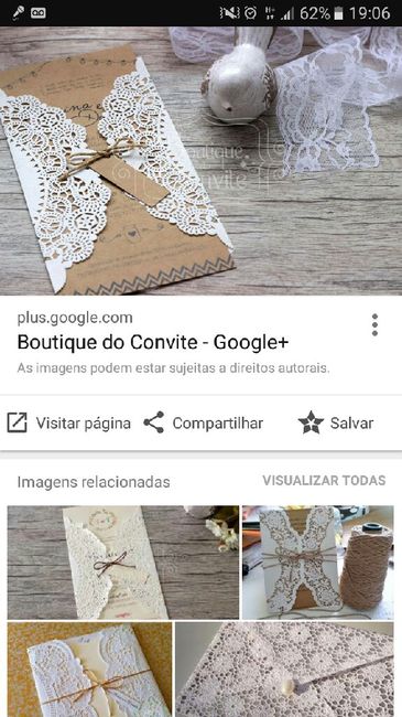 Ajuda: convite dos convidados - 1