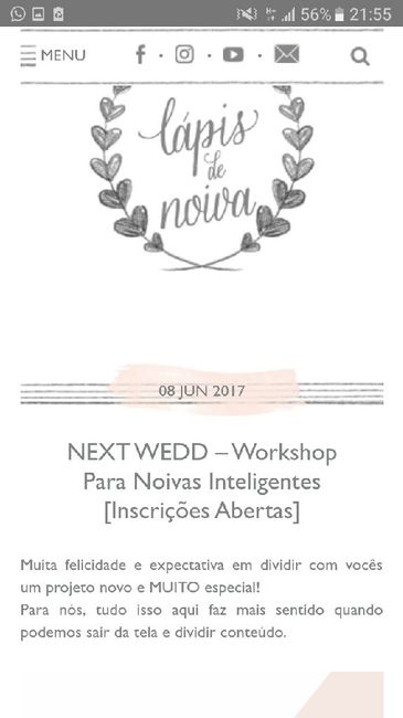 Next wedd-workshop para noivas (sp) - 1