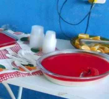 Sobremesa para os padrinhos