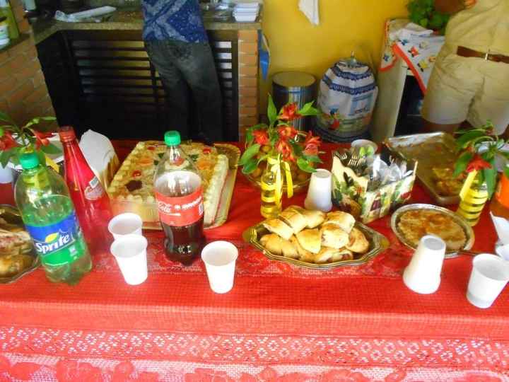 Chá de cozinha!