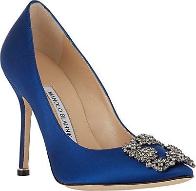 sapato azul
