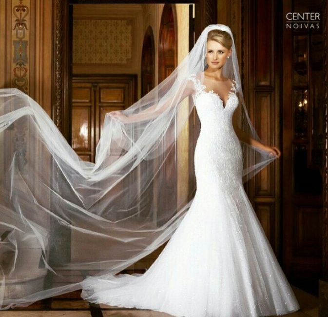 O que fez você se apaixonar pelo seu vestido de noiva? - 1