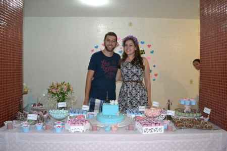 Curtindo o noivo