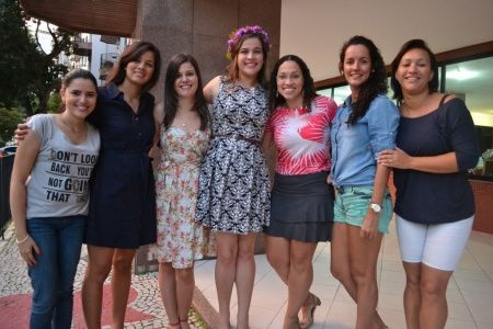 As madrinhas lindas!
