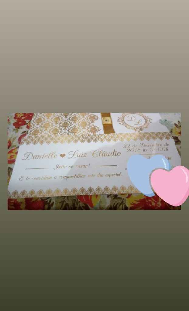 Os convites chegaram 😍 #vemver - 1