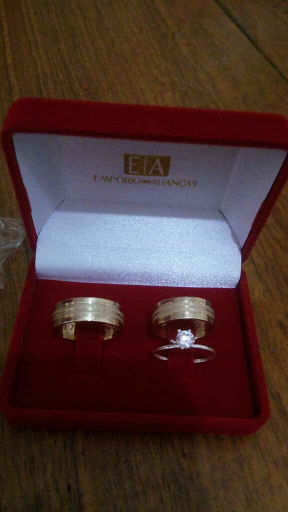 Nossas alianças chegaram 😍 #vemver - 1