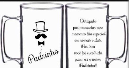 Lembracinha para madrinhas e padrinhos. - 2