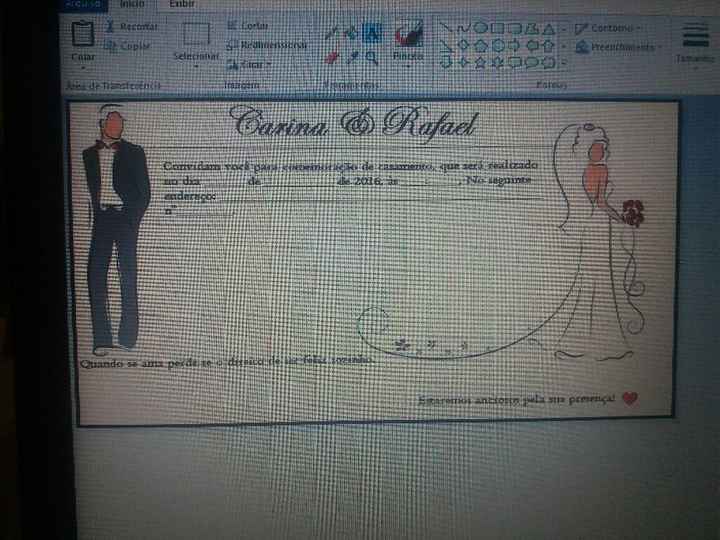 Meu convite - 1