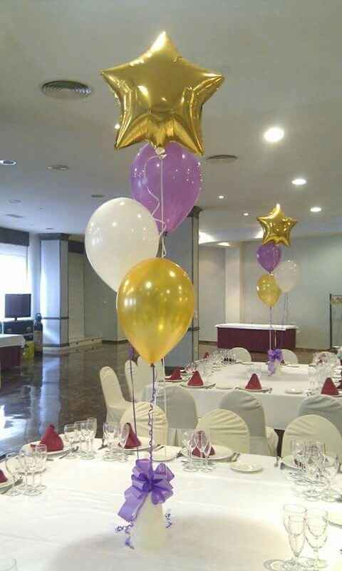 Decoração lilás, amarelo e branco - 8