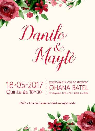 Convite mayte