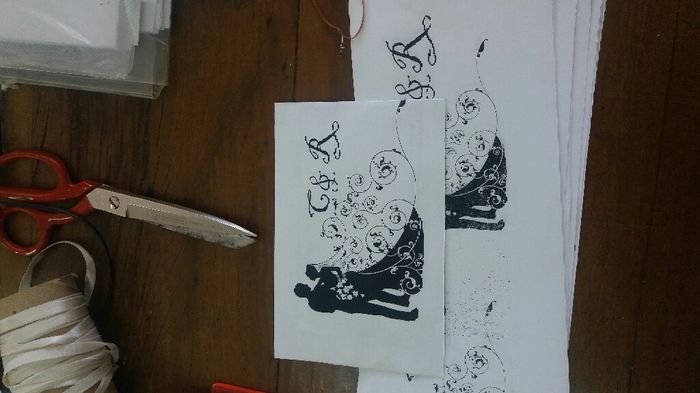 Convite e envelope diy vem ver - 2