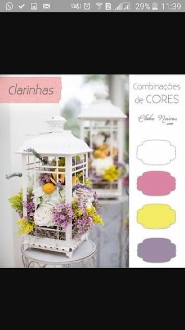 Decoração lilás, amarelo e branco - 5