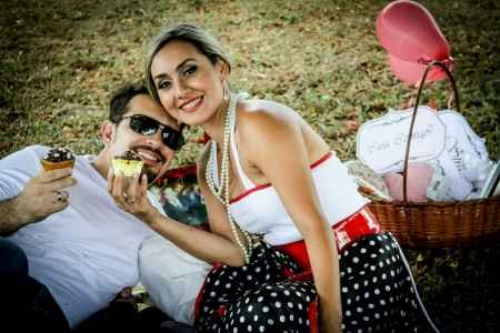 Fotografia de noivos do dia - casal confeiteiro 03/06/2015 - 3