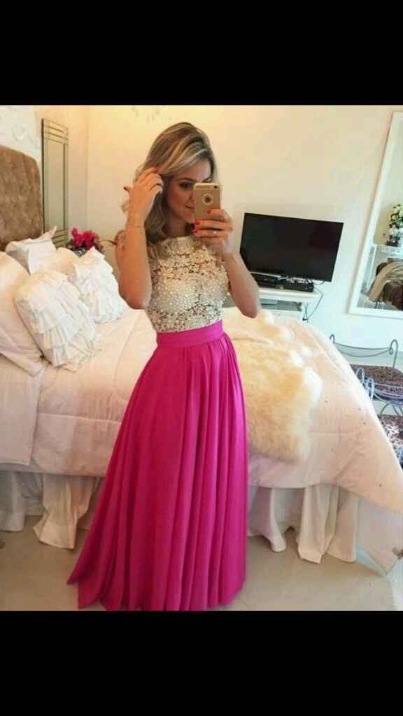 Cor do vestido das madrinhas - 1