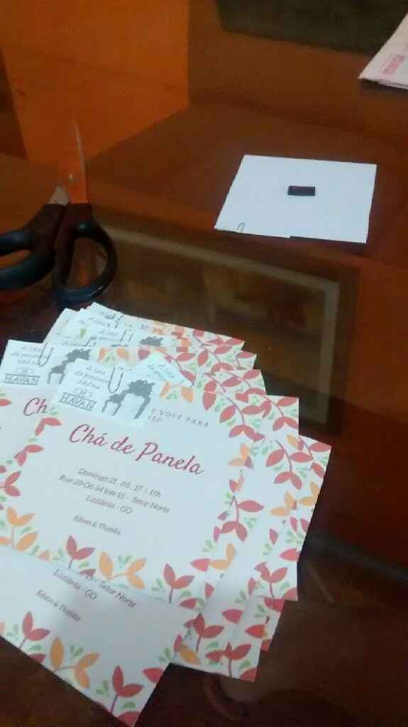 Convite chá de panela - 2