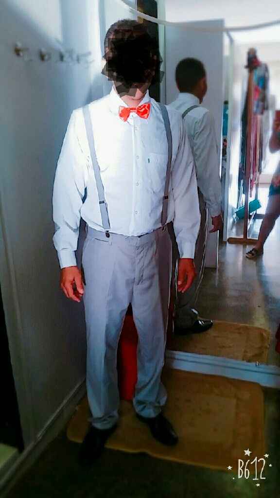 Suspensório para padrinhos. - 1