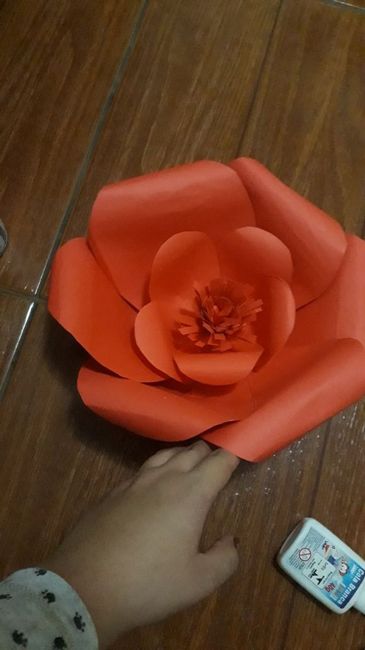 flores de papel - diy 1