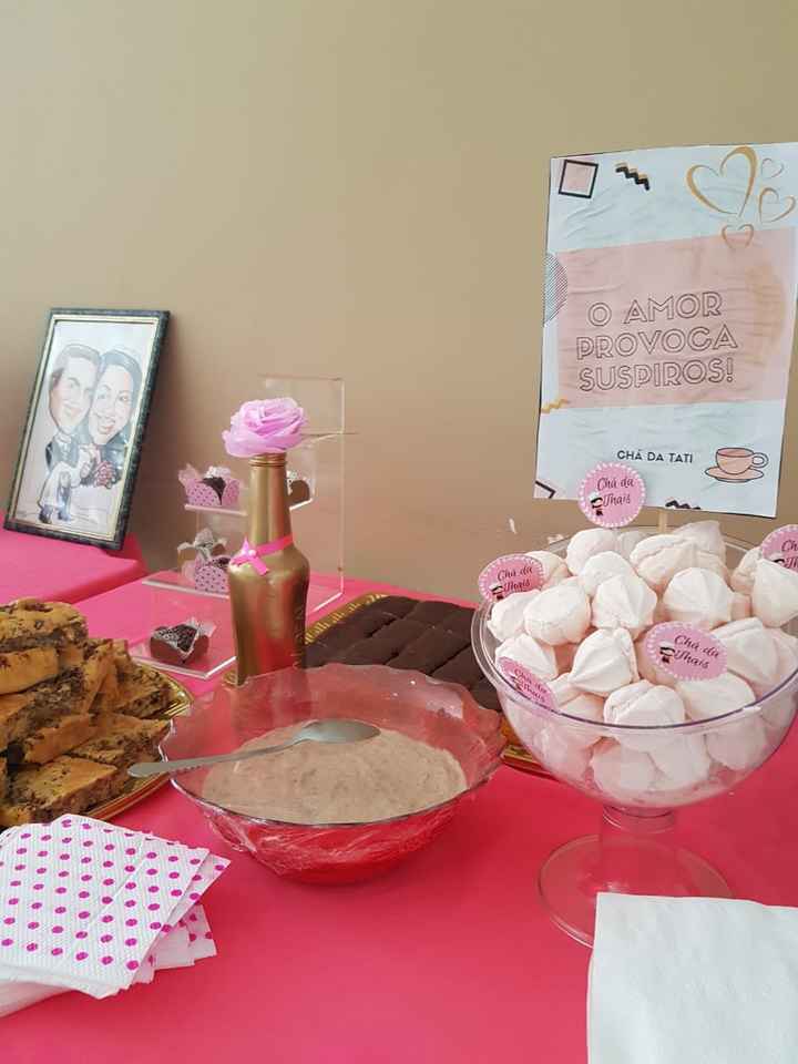 Chá da Tati - Mesa de Comida