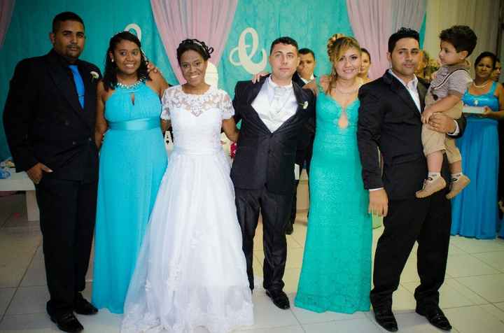 Meus padrinhos lindos de bonitos, muito amor e admiração envolvido.  😍 - 4
