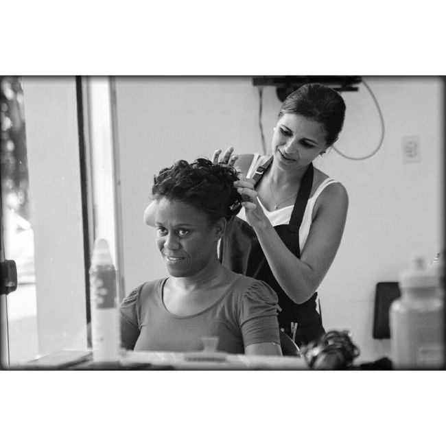Mais um pouquinho do meu grande dia, meu making of - 5