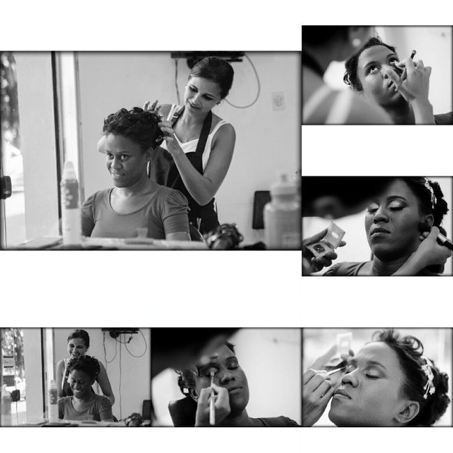 Mais um pouquinho do meu grande dia, meu making of - 11