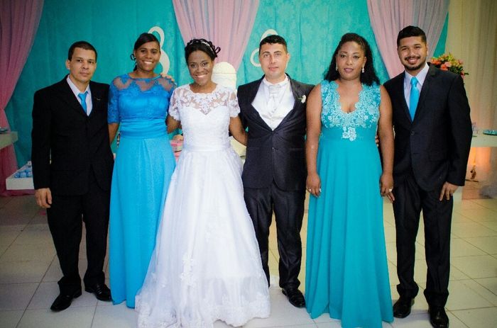 Meus padrinhos lindos de bonitos, muito amor e admiração envolvido.  😍 - 2