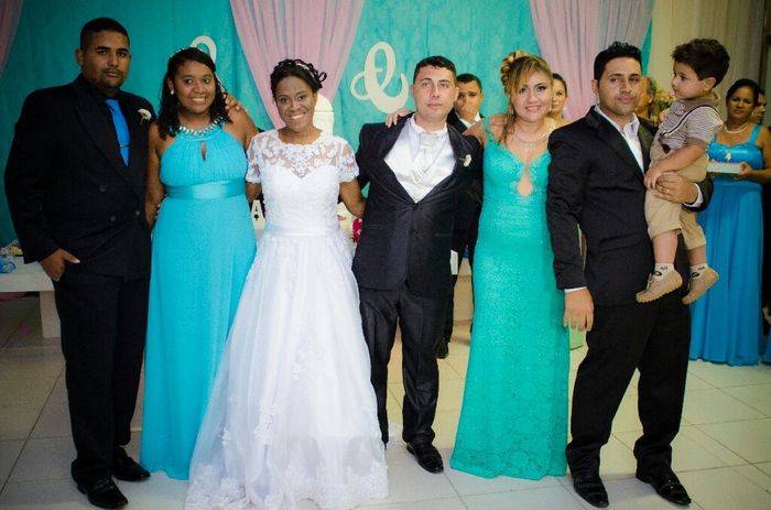 Meus padrinhos lindos de bonitos, muito amor e admiração envolvido.  😍 - 4