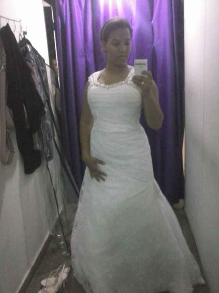 Noivinhas olhem alguns vestidos que provei hoje... - 5