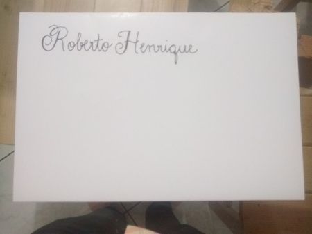parte de trás convite 