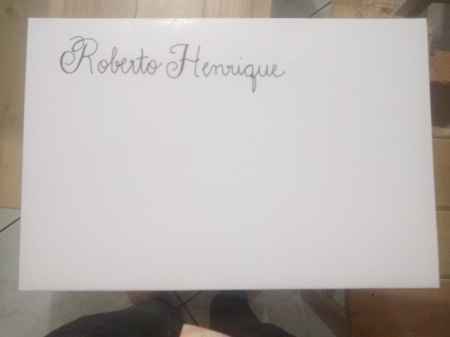 parte de trás convite 