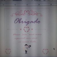 Arte para as caixinhas dos padrinhos e madrinhas - 2