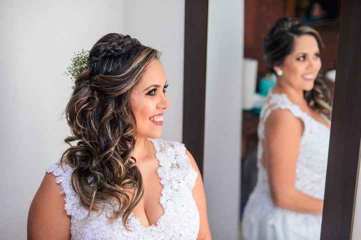 penteado de lado