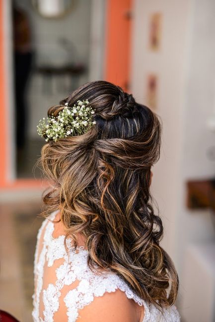 penteado de lado