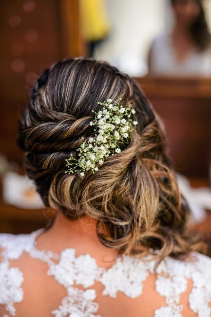 penteado de lado