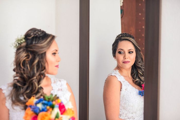 penteado de lado