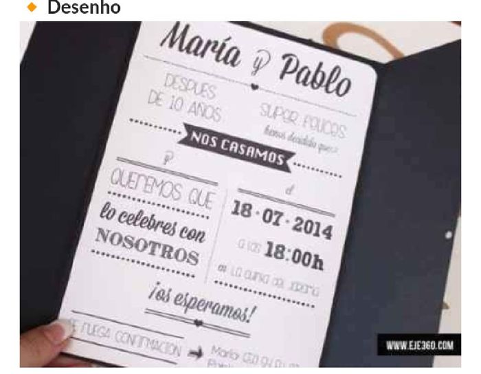 Nosso convite +eliana e Bruno 5